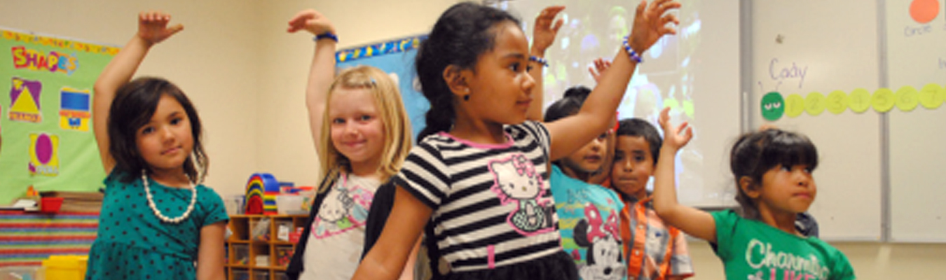 Flagstaff kindergarten children in classroom LAUNCH Flagstaff