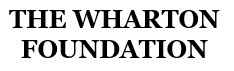 The Wharton Foundation logo