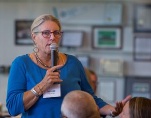 Speaker at the Town Hall